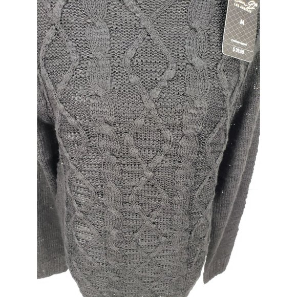 Kian D Pullover Sweater Mens Cotton Knit Crew Neck Soft Size Medium - Picture 4 of 11